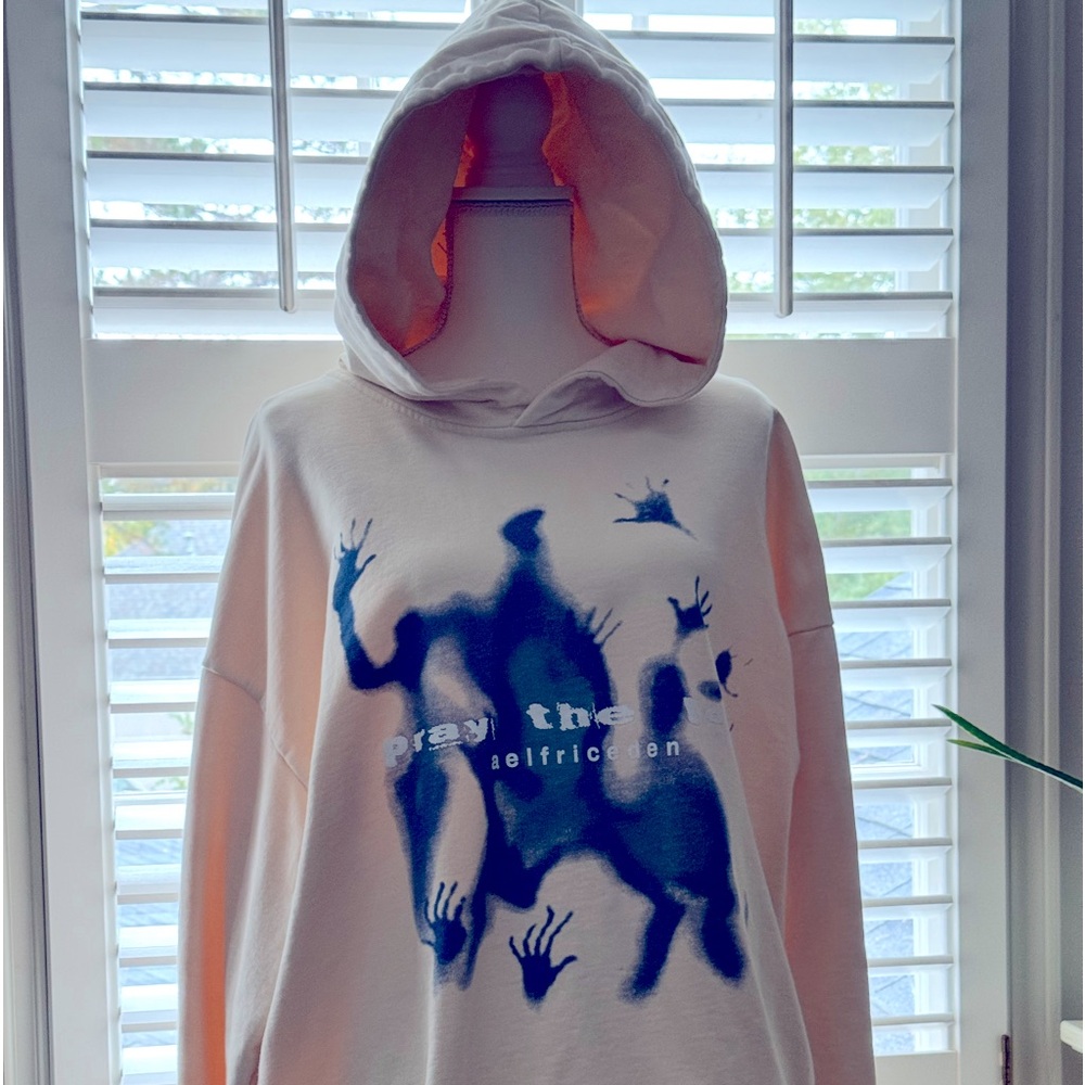 Aelfric Eden Abstraction Shadow Print Hoodie